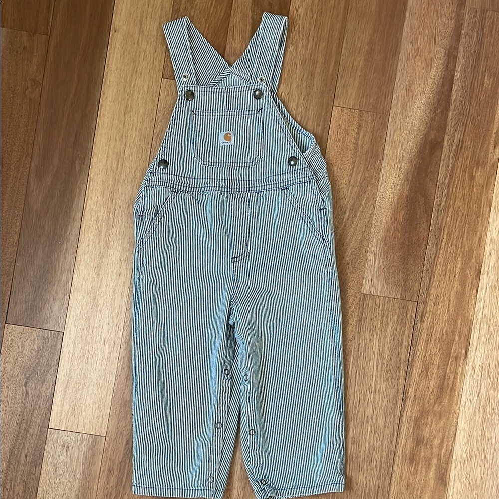 Carhartt Blue Denim Overalls 24m - Train Conductor style